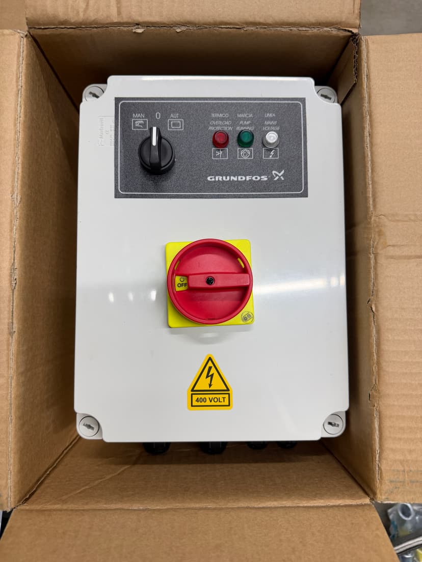 Grundfos QE1P Pompa Koruma/Kontrol Ünitesi (1x4,0A)