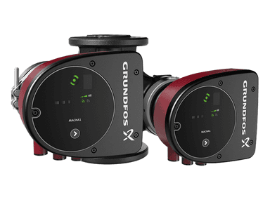 Grundfos MAGNA1 D 32-100 F 220 İkiz Frekans Kontrollü Sirkülasyon Pompası (1x230V)