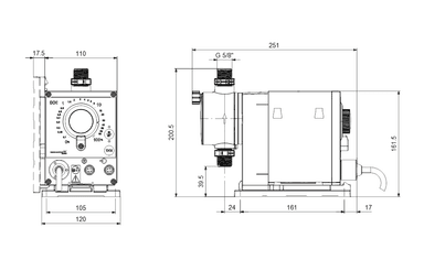 Grundfos DDE 15-4 B-PVC/E/C-X-31I002FG Dijital Dozaj Pompası
