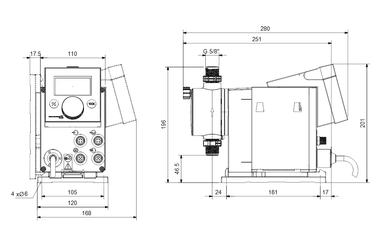 Grundfos DDC 6-10 AR-PVC/V/C-F-31I001FG Dijital Dozaj Pompası