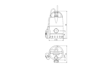 Grundfos Unilift CC7-A1 Drenaj Dalgıç Pompası