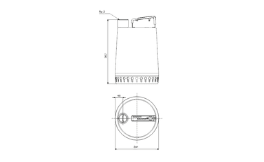 Grundfos UNILIFT AP12.50.11.3 Paslanmaz Drenaj ve Atık Su Dalgıç Pompası (3x400V, fişsiz)