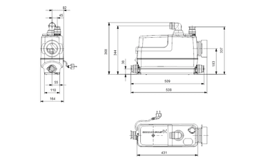 Grundfos Sololift2 CWC-3 Atık Su Terfi Ünitesi