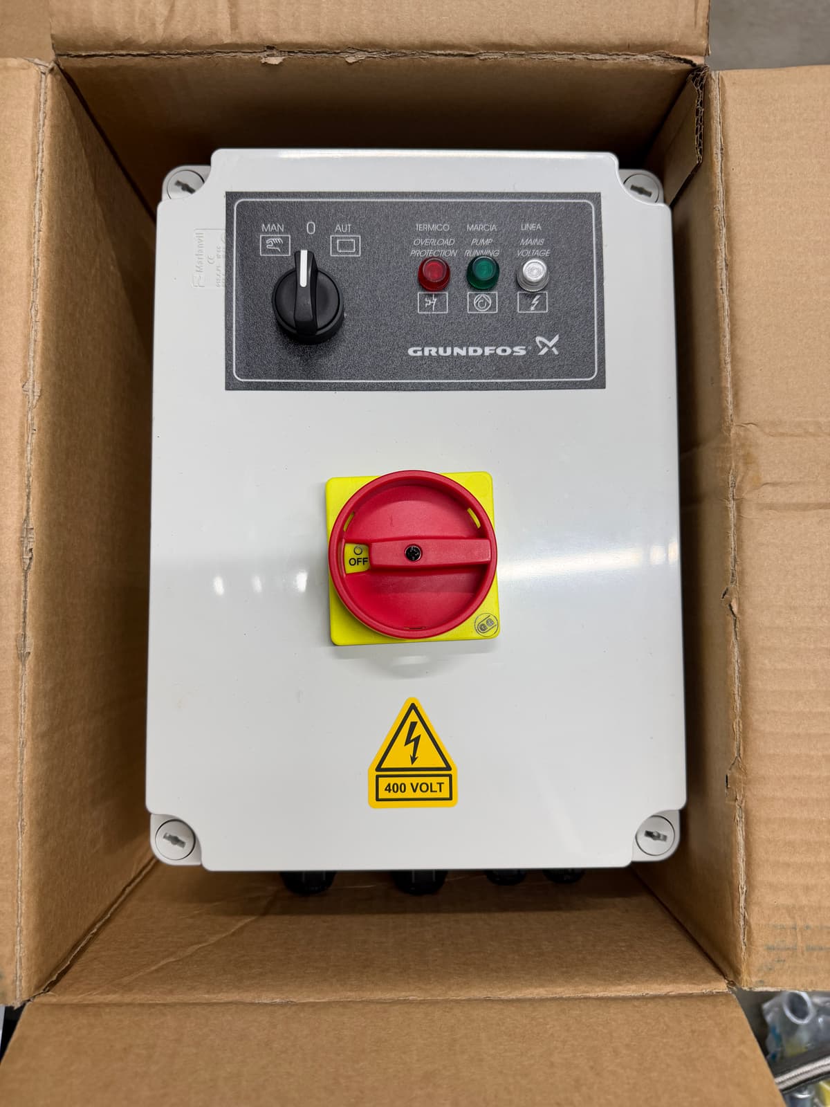 Grundfos QE1P Pompa Koruma/Kontrol Ünitesi (1x4,0A)