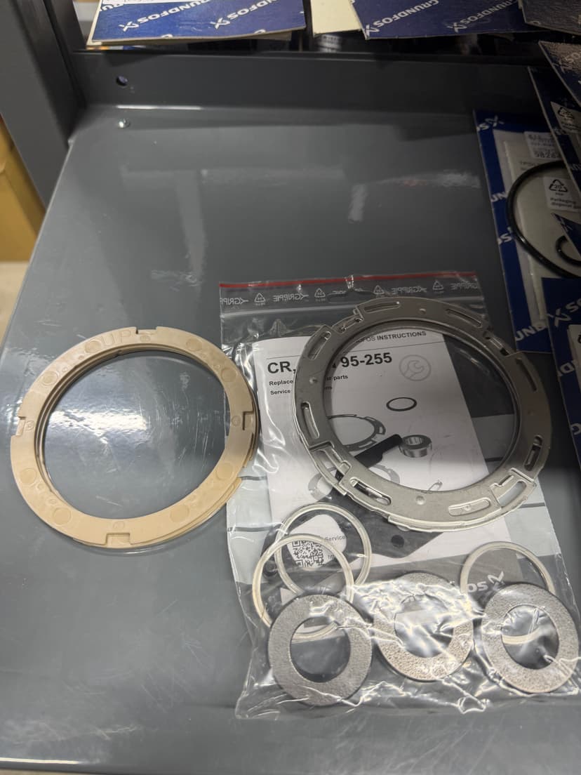 Grundfos Aşınma Parçası Kiti – Wear Part Kit CR/CRN 95 (1–4 Kademe) Grafit D22