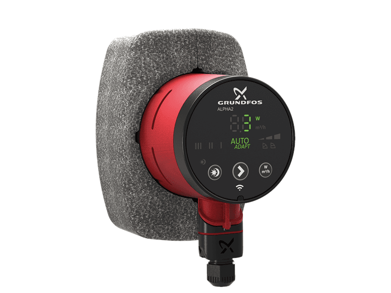 Grundfos ALPHA2 20-60 N 150 Frekans Kontrollü Sirkülasyon Pompası (1x230V)